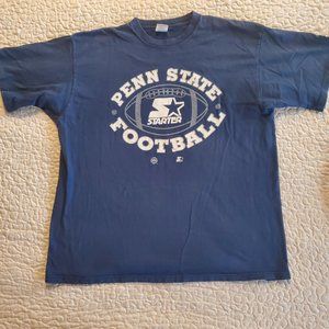 Starter Vintage Men's Penn State Football Shirt, Size XL
